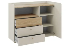 Møbelsett Til Soverom-Buhan Møbelsett til Soverom Beige,Brun