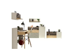 Møbelsett Til Soverom-Buhan Møbelsett til Soverom Beige,Brun