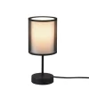 Trio Lighting Taklampe|Kjøkkenlampe-Burton Bordlampe E14 Mattsvart