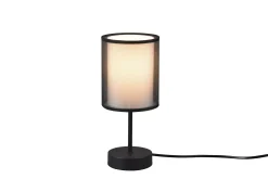 Trio Lighting Taklampe|Kjøkkenlampe-Burton Bordlampe E14 Mattsvart