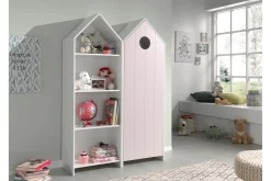 Bustorp Garderobe og bokhylle