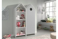 Garderobeskap Barn|Oppbevaring Barnerom-Bustorp Garderobe 2-pakning Hvit