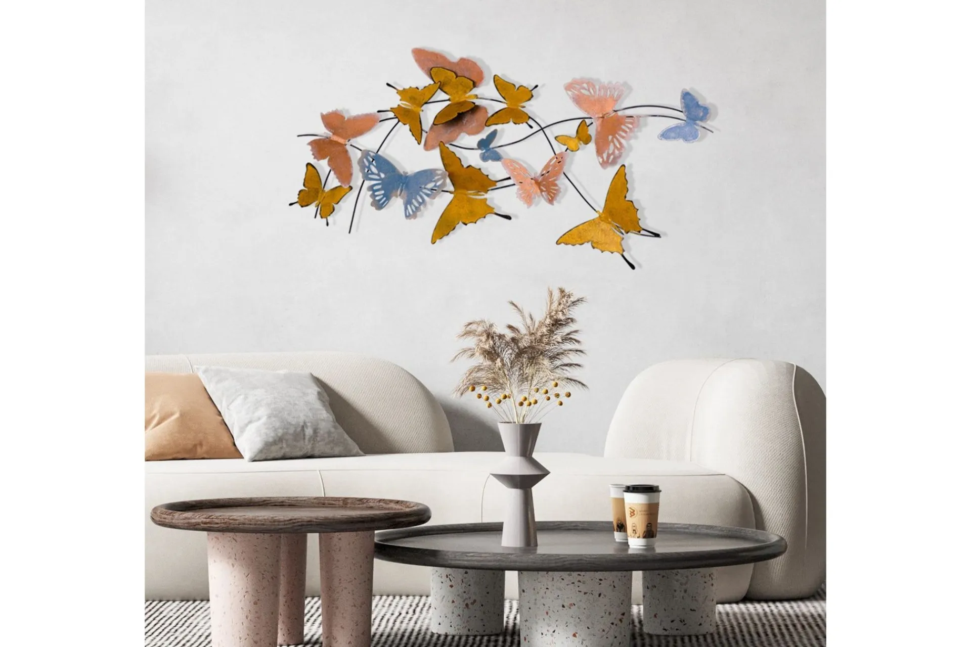 Butterflies Veggdekor