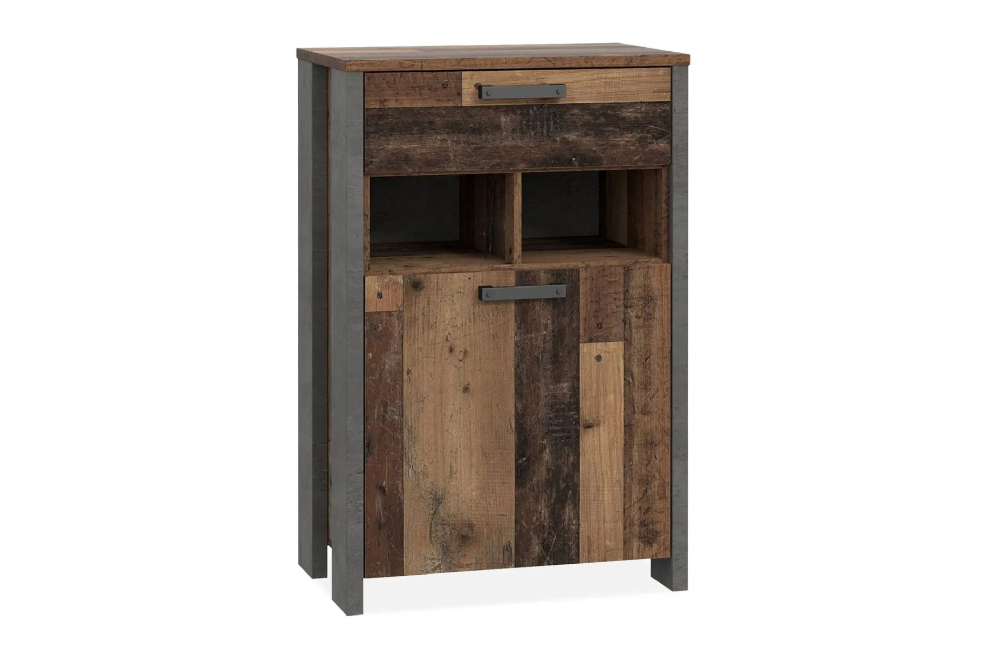 Oppbevaringsskap|Skap-Cadle Skap 67 cm Brun,Grey