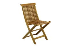 Cafesett|Balkonggrupper-Cafesett FINLAY bord og 2 stoler 60x60xH72cm Tre/Natur
