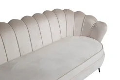 Venture Home Calais 3-seter Sofa Fløyel