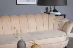 Venture Home Calais 3-seter Sofa Fløyel