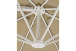 Parasoller-Calimera Hengende parasoll 295 cm Beige/Hvit