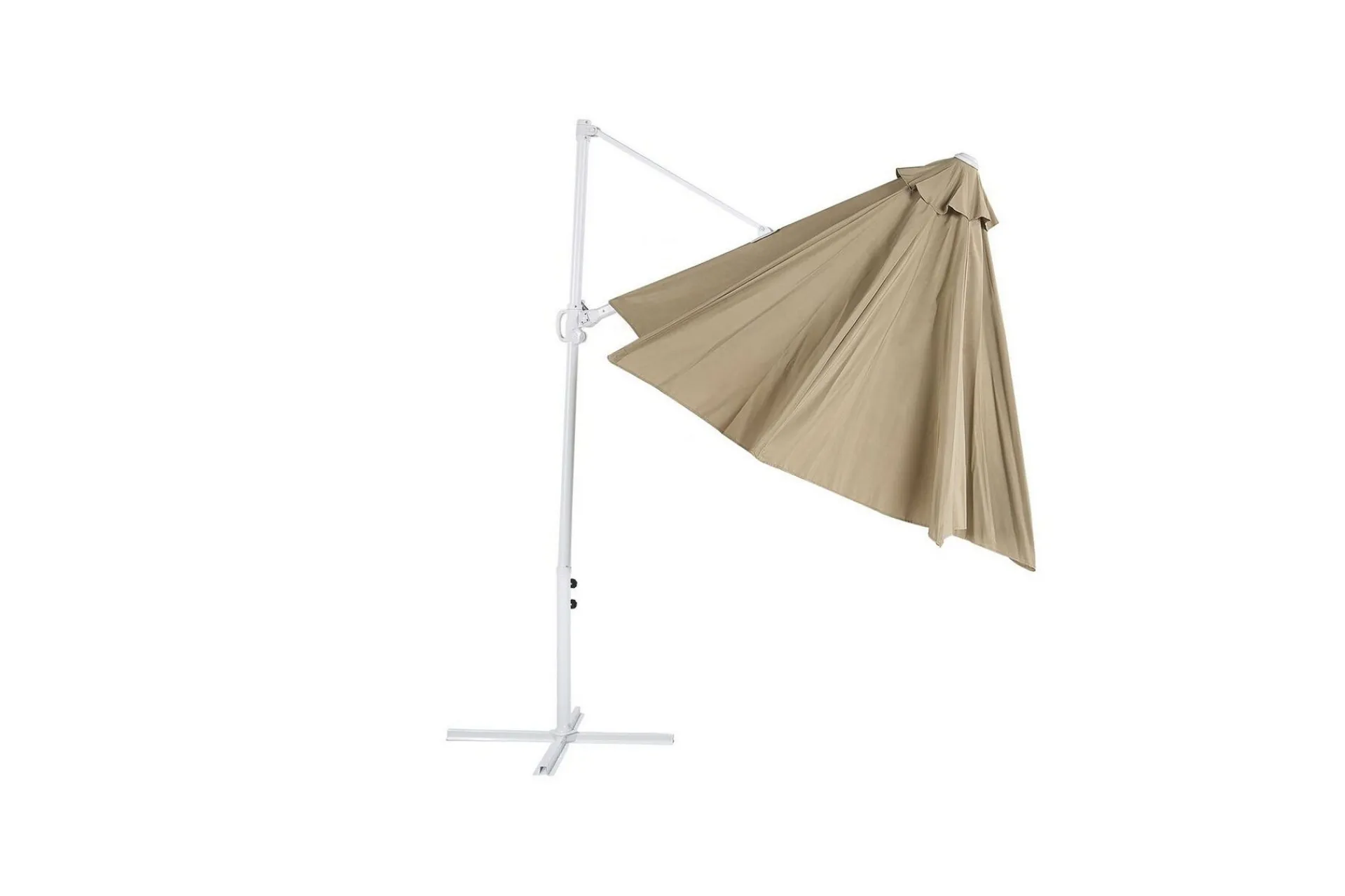 Parasoller-Calimera Hengende parasoll 295 cm Beige/Hvit