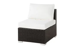 Lounge Sofa|Lounge Sofa-Calizza Loungegruppe Kunstrotting Brun