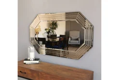 Veggspeil|Gangspeil-Callaham Dekorasjonsspeil 60 cm Bronse