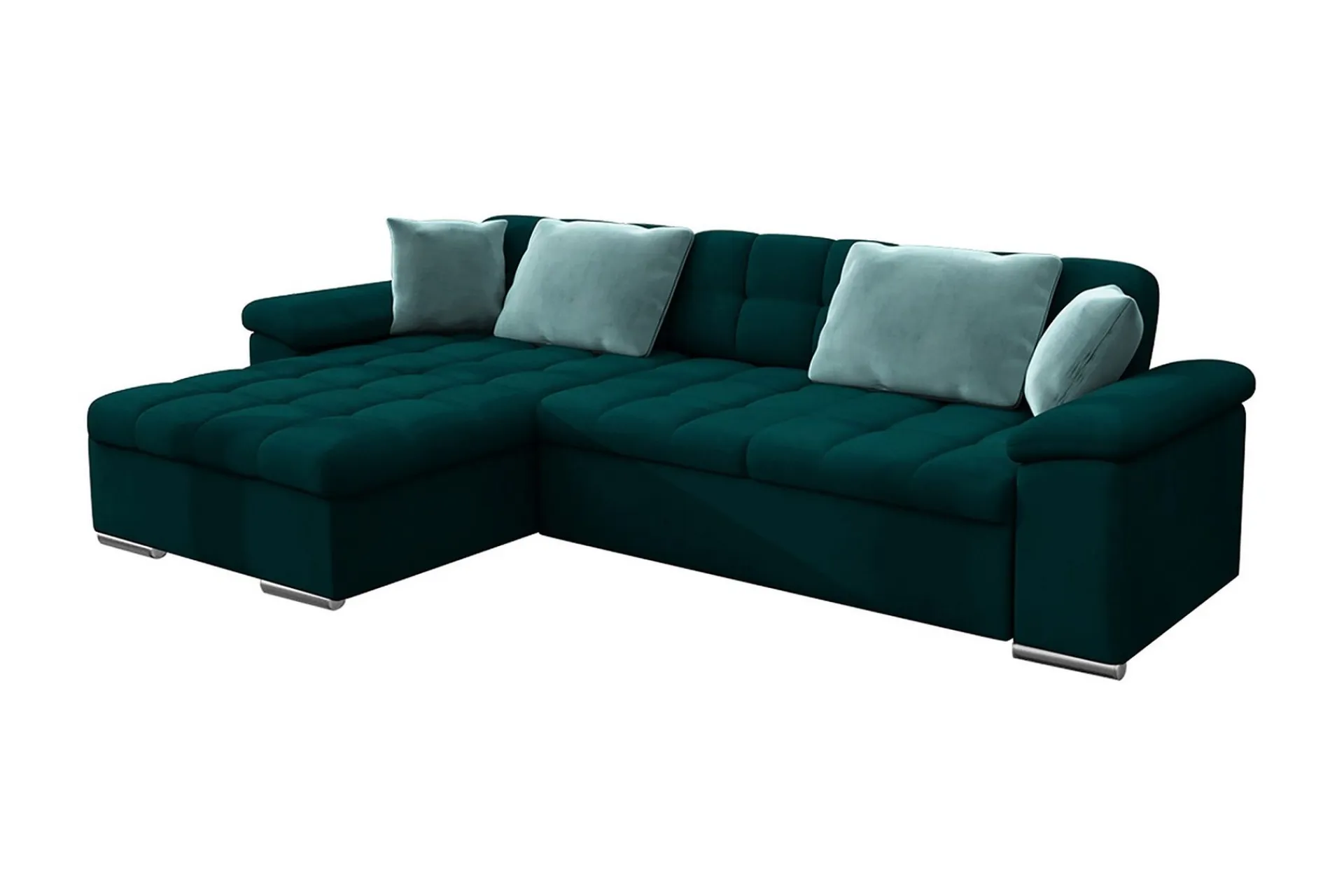 Velour Sofa & Fløyel Sofa-Camior 4-seters Sovesofa Day Sammet 1 + Gigi 8