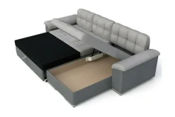 Sovesofaer-Camior 3-sits Hörnbäddsoffa Dark green Mørkegrønn