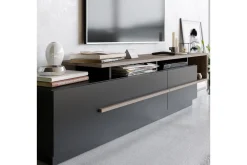 Tv-Benk & Mediabenk-Campora Tv-benk 180 cm Svart