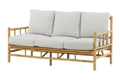 Venture Home Lounge Sofa|Lounge Sofa-Cane Sofa 3-seters Tre/Natur