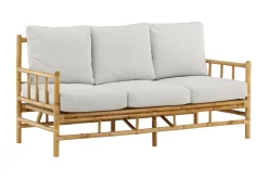 Venture Home Lounge Sofa|Lounge Sofa-Cane Sofa 3-seters Tre/Natur