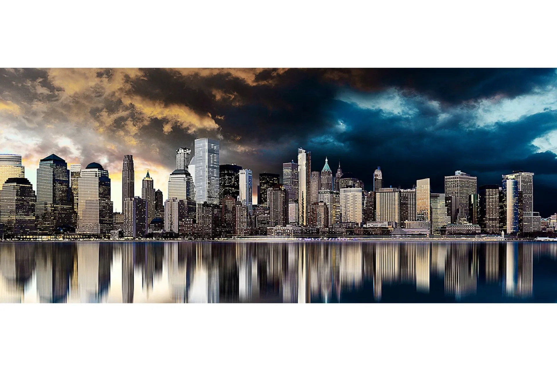 Canvasbilde Gold City