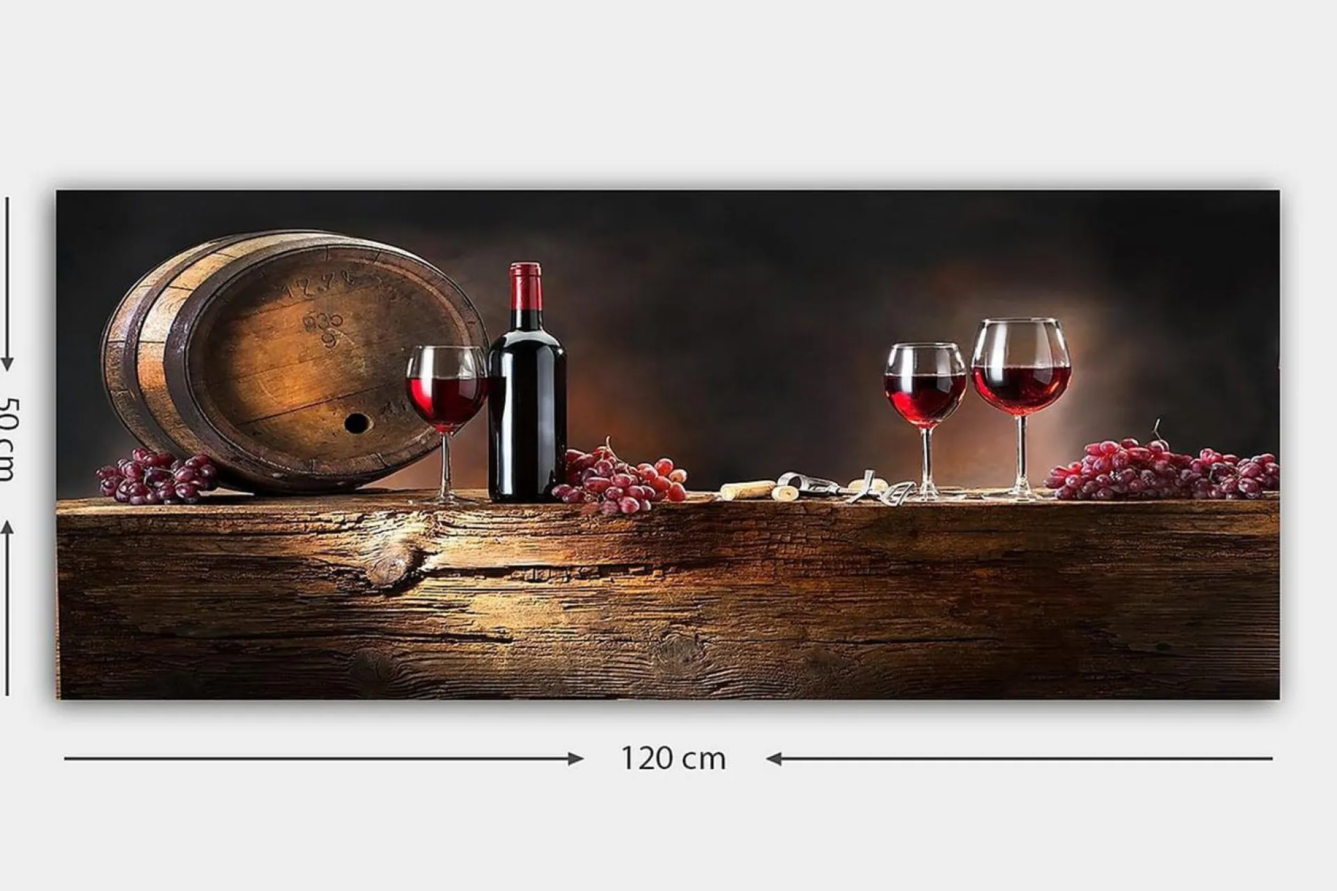 Lerretsbilder|Lerretsbilder-Canvasbilde YTY Food & Beverage Flerfarget Flerfärgad