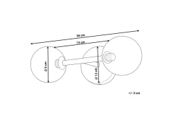 Capramis Vegglampe G9