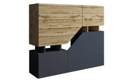 Oppbevaringsskap|Skap-Carbost Highboard Anthracite Antracit