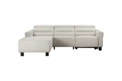 Loft24 Hjørnesofa-Carpari Reclinersofa 3-seter Hvit