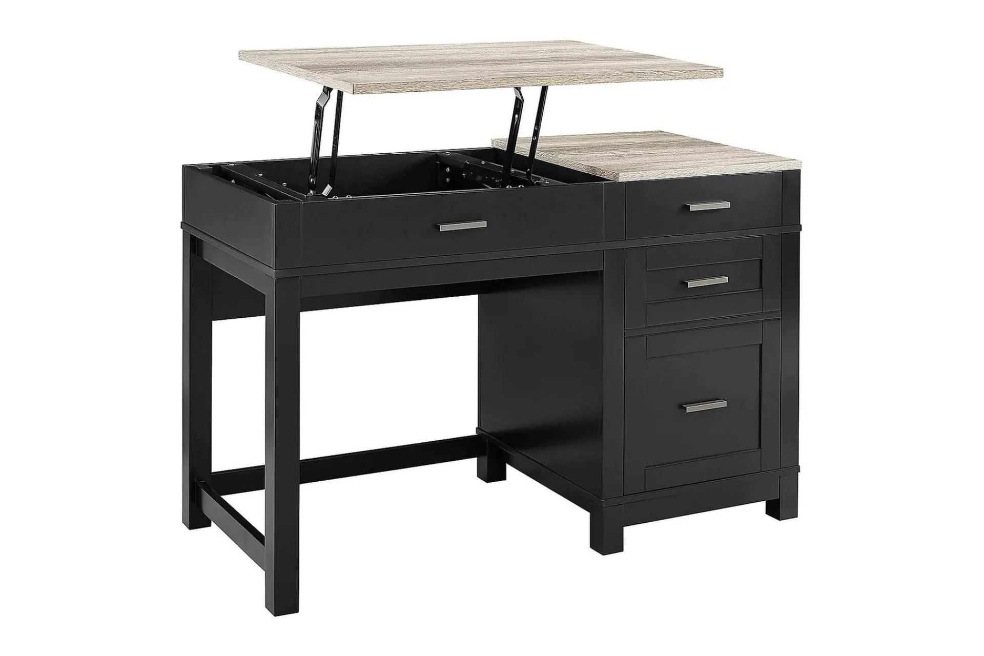 Dorel Home Kontorbord-Carver Skrivebord 120 cm Svart
