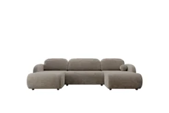 Sovesofaer-Carve Sovesofa Dobbel Divan 3-Seter Beige