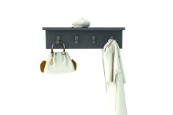 Knaggerekke-Casden Vegghylle 15 cm Antracit
