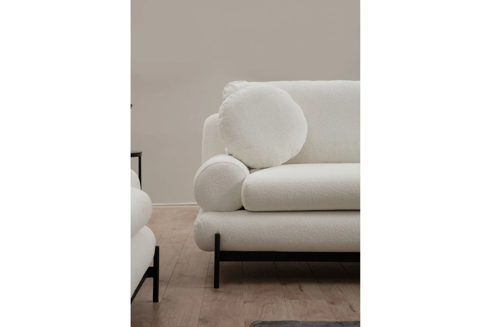 2 Seter Sofa-Cassius Sofa 2-seter Hvit