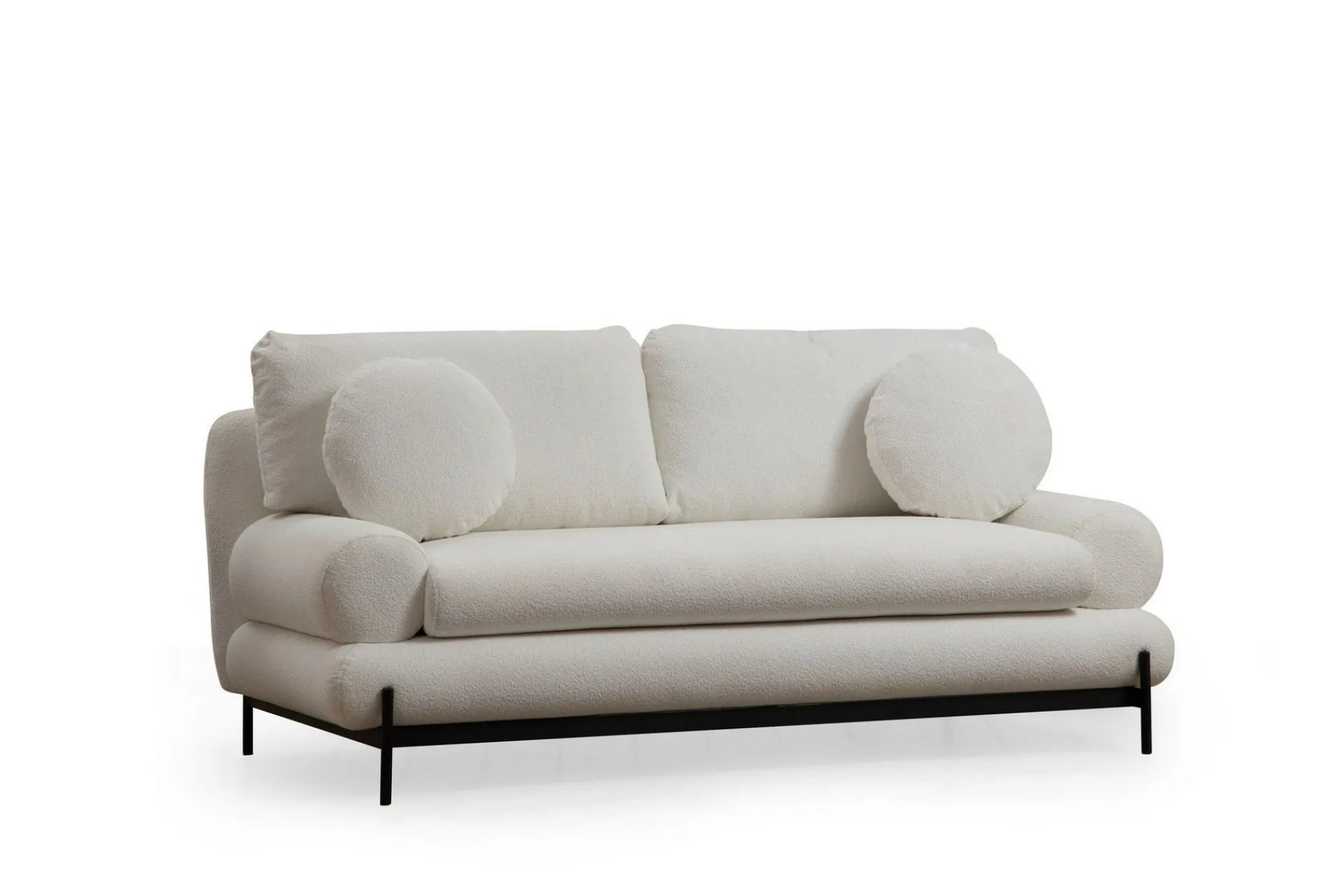 2 Seter Sofa-Cassius Sofa 2-seter Hvit