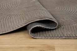 KM Home Skinn & Pelstepper|Sitteputer-Castello Wiltonteppe 200x290 cm Rektangulær Lin