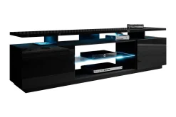 Concept 55 Tv-Benk & Mediabenk-Ceasar TV-benk 180 cm med LED Svart