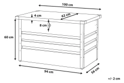 Cebrosa Putekasse 61 | 100 | 62 cm