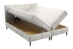Kontinentalsenger|Seng Med Oppbevaring-Celestine Oppbevaringsseng 160x200 cm Grey