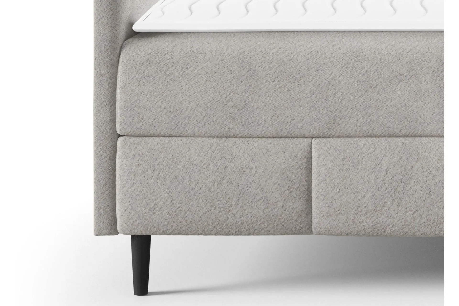 Kontinentalsenger|Seng Med Oppbevaring-Celestine Oppbevaringsseng 160x200 cm Grey