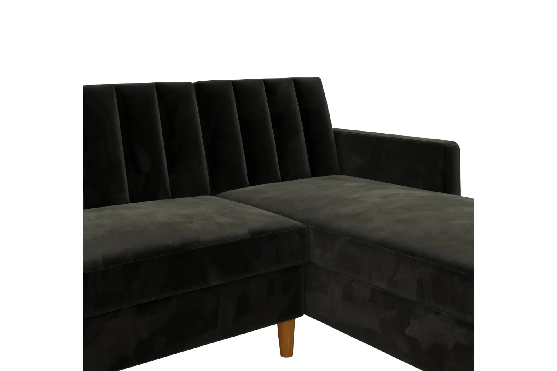 Dorel Home Celine 3-sits Divansovesofa Fløyel/
