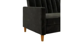 Dorel Home Celine 3-sits Divansovesofa Fløyel/