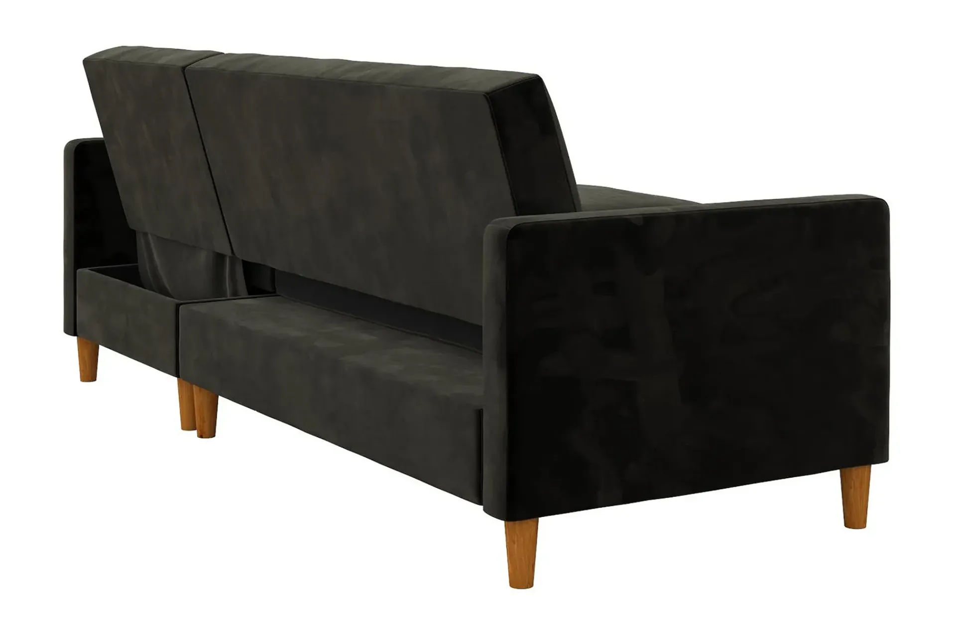 Dorel Home Celine 3-sits Divansovesofa Fløyel/
