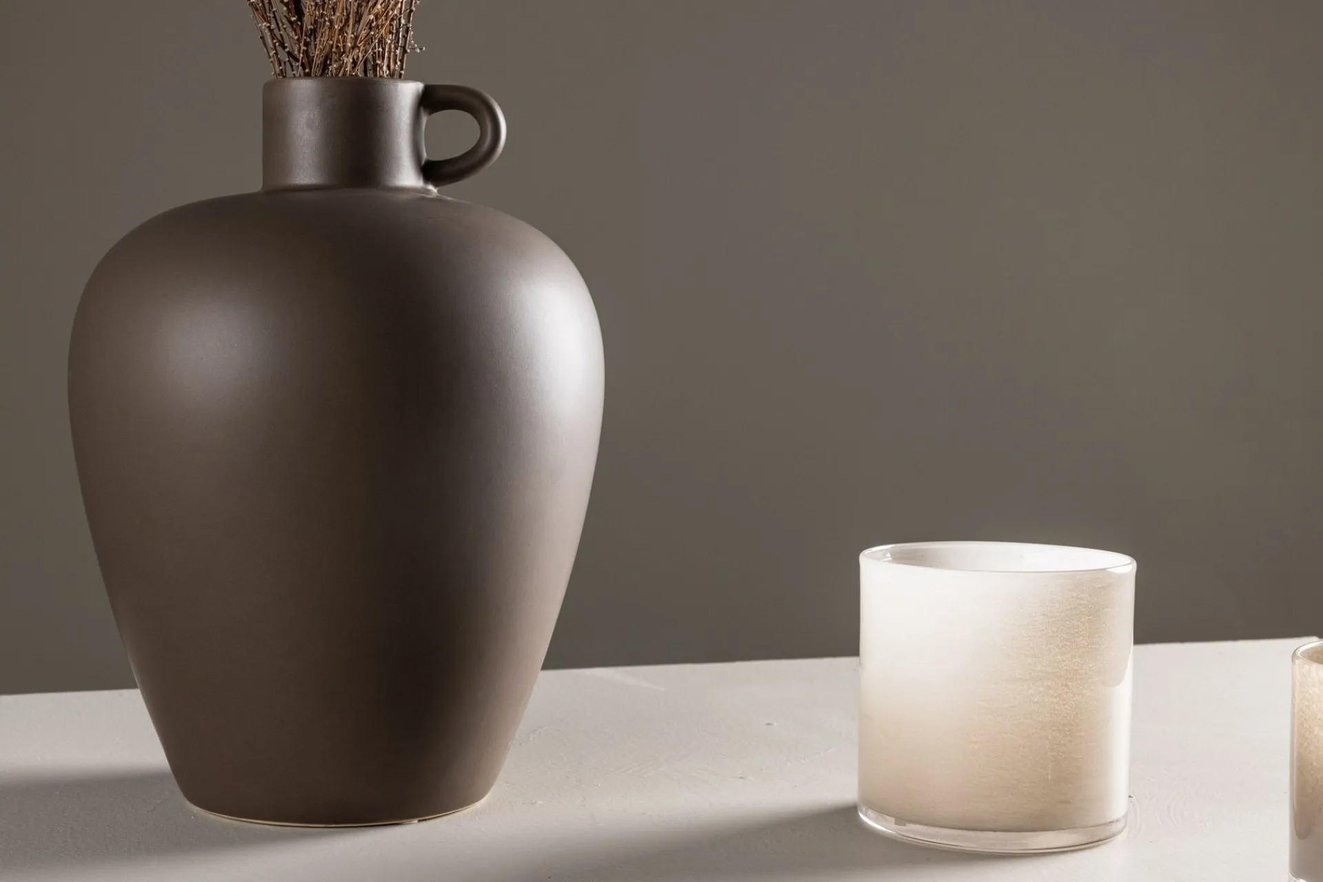 Venture Home Blomstervase-Cent Vase 24 cm Brun