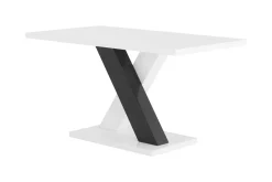 Scandinavian Choice Spisebord & Kjøkkenbord-Cesi Spisebord 140 cm Svart,Hvit