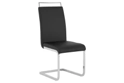 Concept 55 Cesi Spisegruppe Rektangulært spisebord 140 cm + 6 Isoda Lærstoler