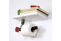 Baderom-Chandina Toalettpapirholder 30x14 cm Hvit