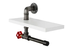 Baderom-Chandina Toalettpapirholder 30x14 cm Hvit