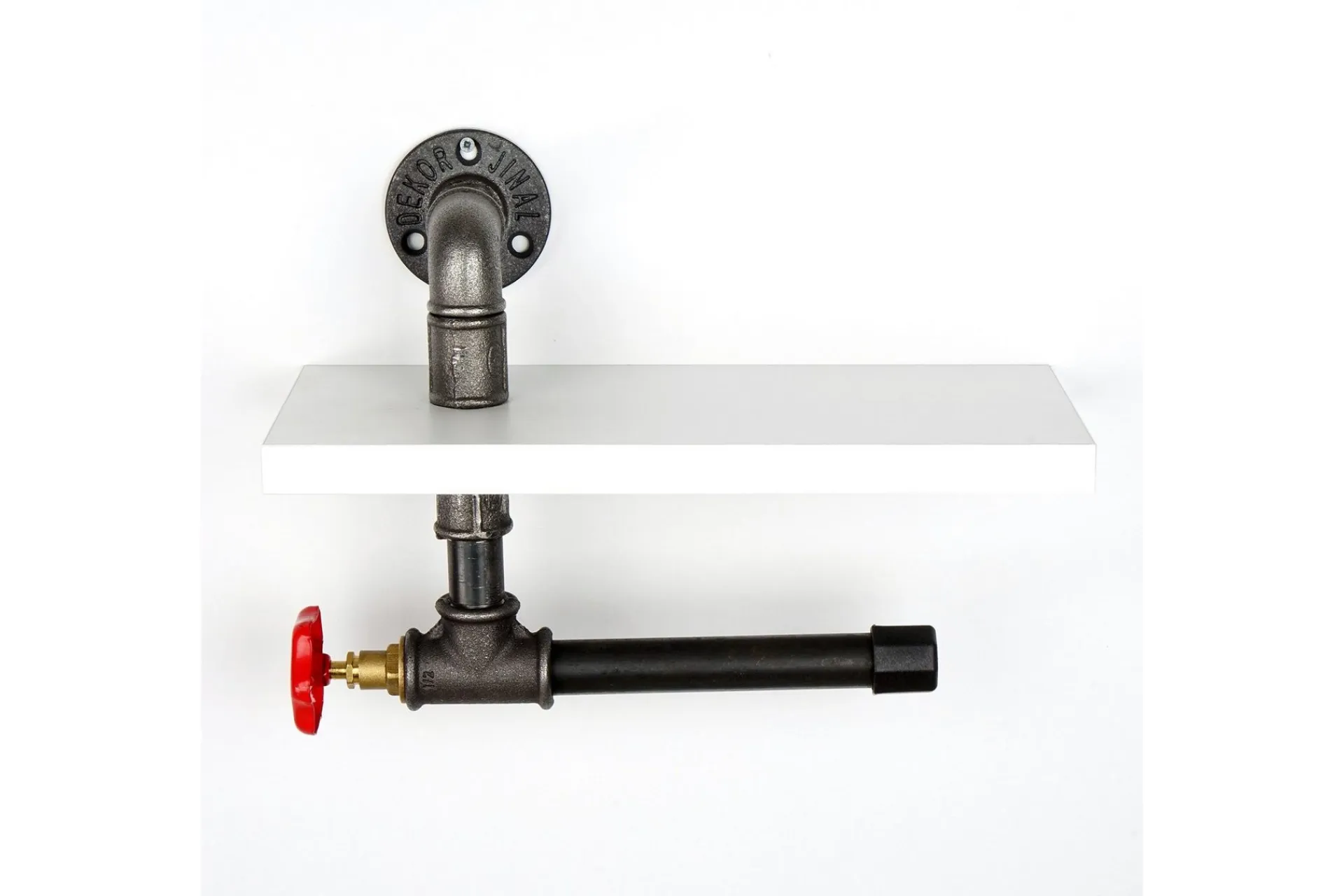 Baderom-Chandina Toalettpapirholder 30x14 cm Hvit
