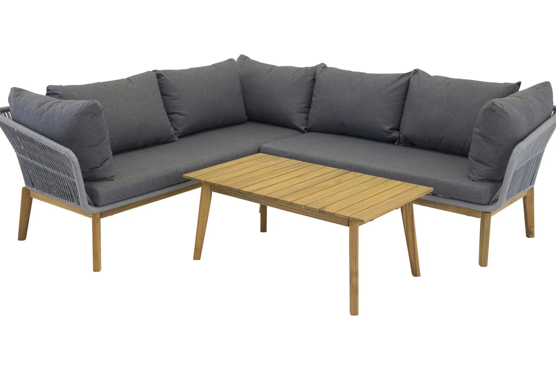 Venture Home Hagebenk & Hagesofa-Chania Hjørnesofa Grey