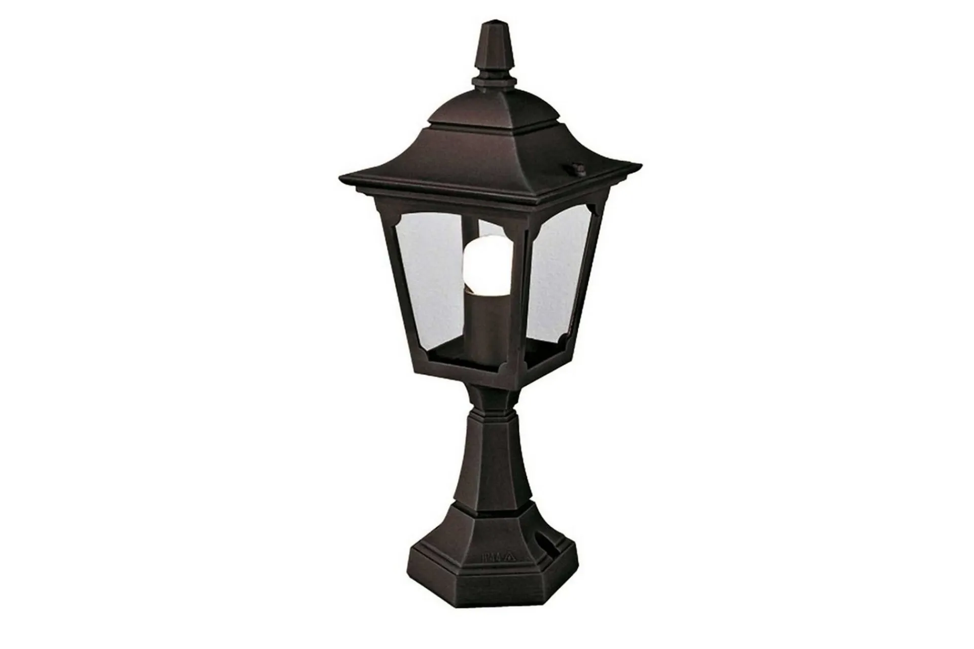 Stolpelykt & Portlykt-Chapel Mini Elstead Lighting Utelampe Svart