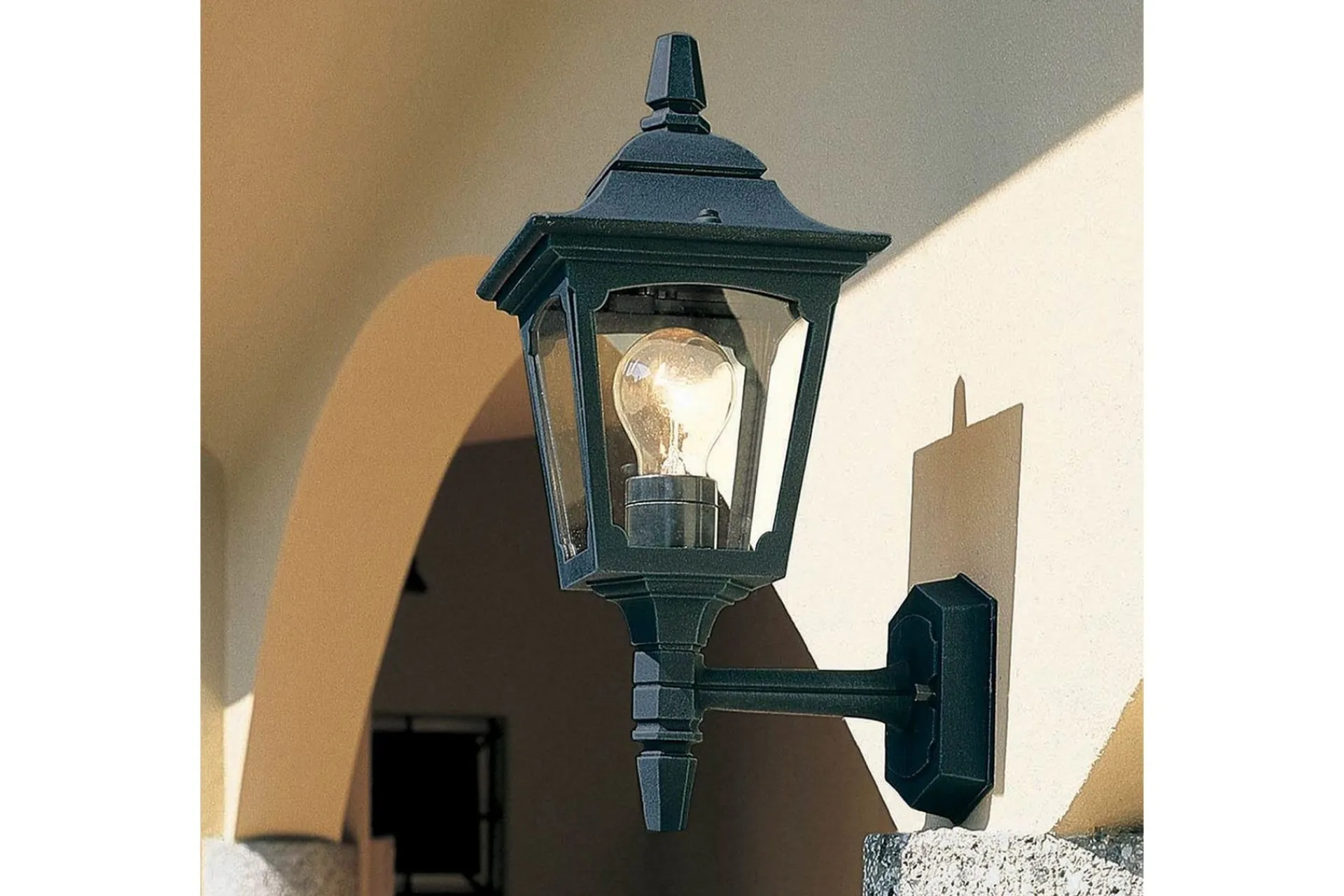 Entré|Fasadebelysning-Chapel Mini Elstead Lighting Utendørs Vegglampe Svart