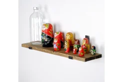 Vegghylle-Chealsie Vegghylle 60 cm Valnöt,Svart