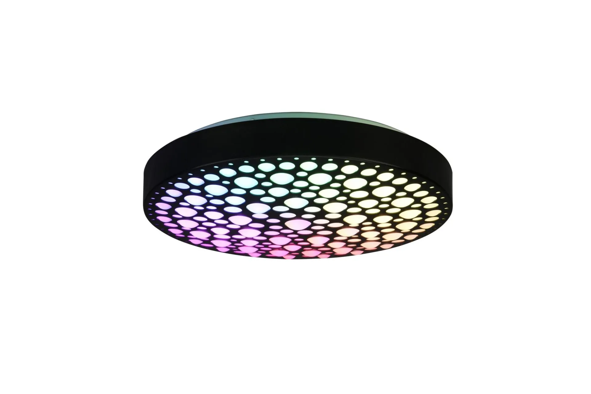 Trio Lighting Taklampe|Kjøkkenlampe-Chizu LED-Taklampe Svart Rgb