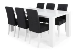 Concept 55 Cibus Spisegruppe med 6 Viktor Stoler